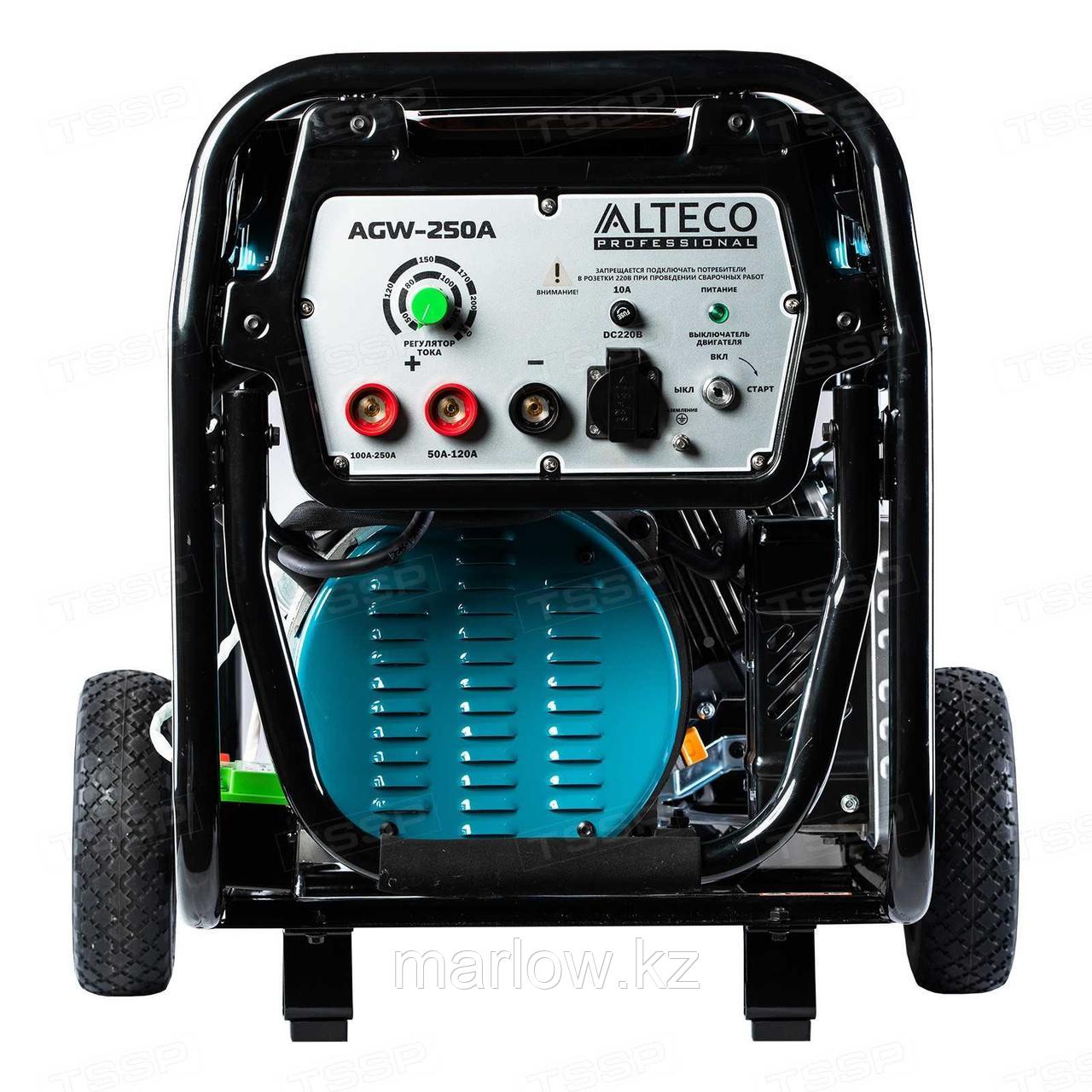 Бензиновый генератор сварочный ALTECO AGW 250 A - фото 4 - id-p111467107