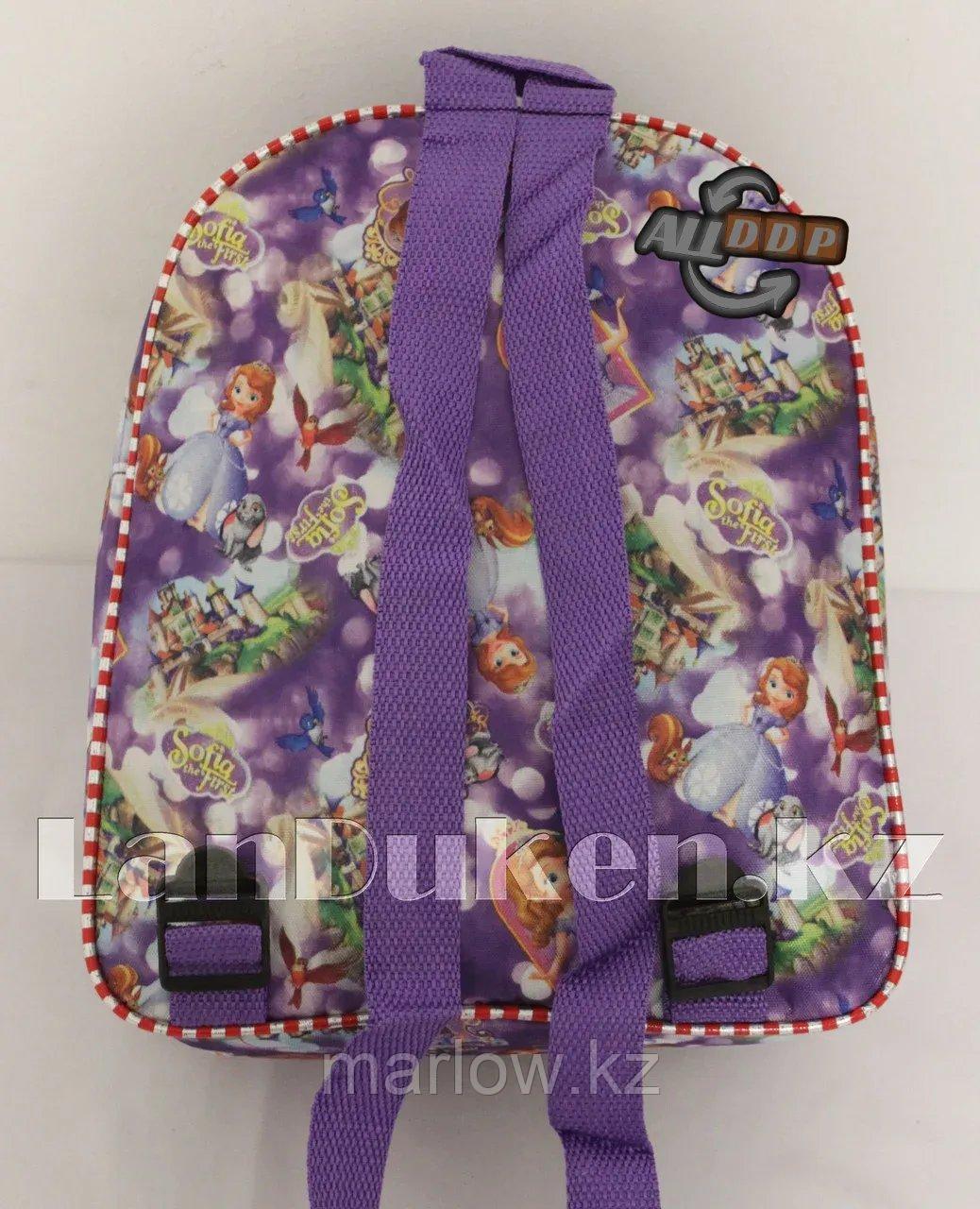 Детский рюкзак для детского сада Принцесса София фиолетовый - фото 5 - id-p111454210