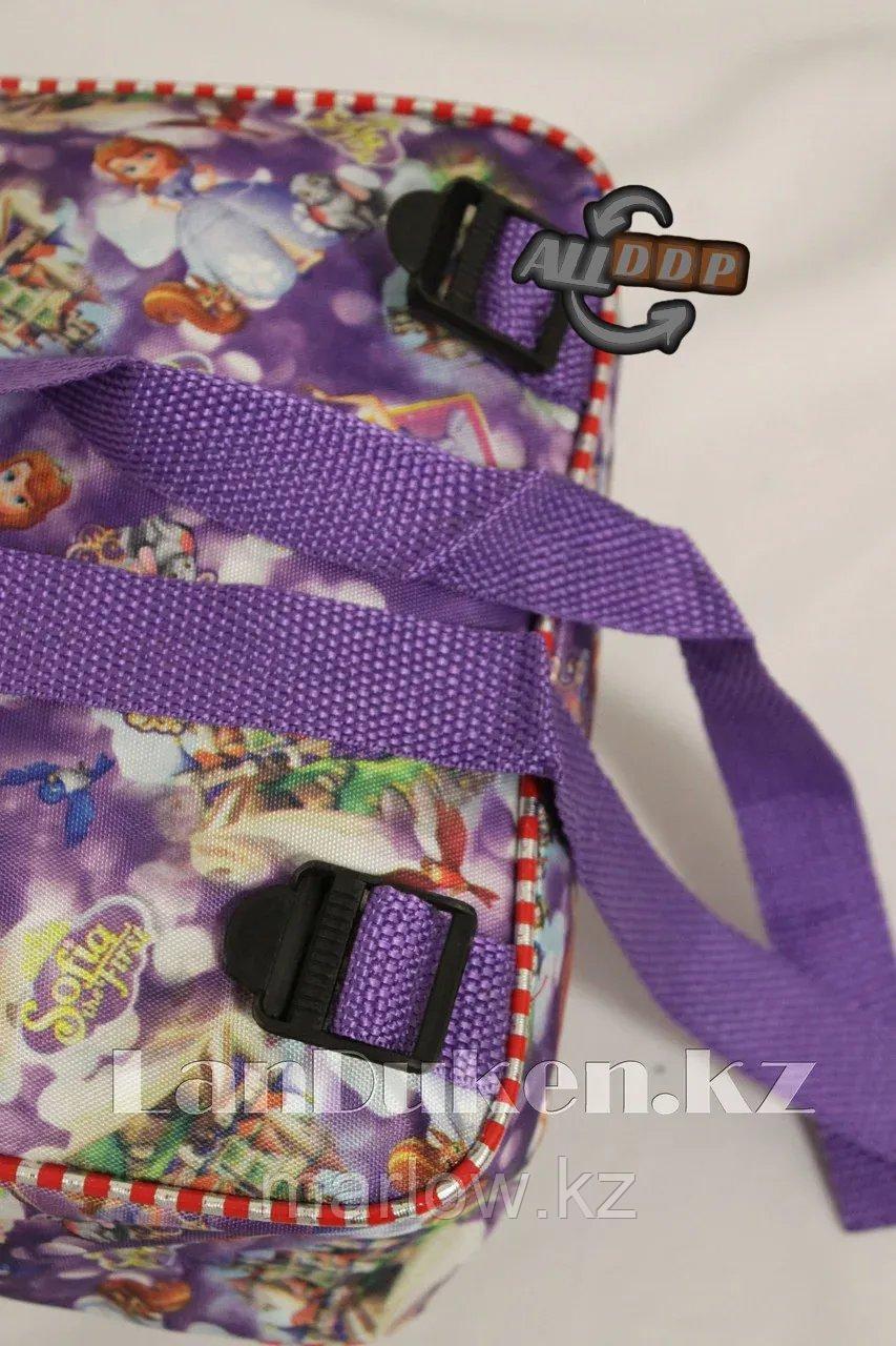 Детский рюкзак для детского сада Принцесса София фиолетовый - фото 7 - id-p111454210