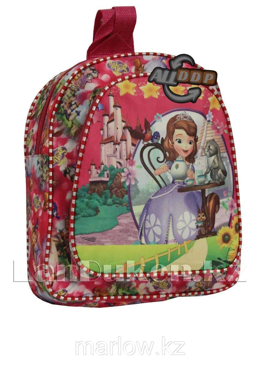 Детский рюкзак для детского сада Принцесса София розовый - фото 1 - id-p111454211