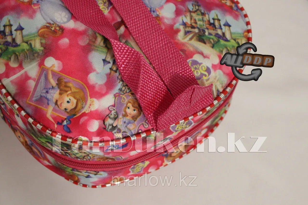 Детский рюкзак для детского сада Принцесса София розовый - фото 6 - id-p111454211