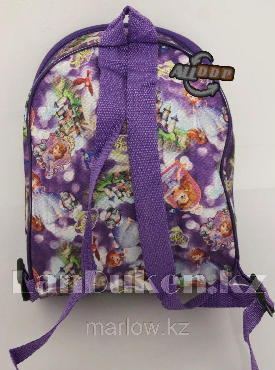 Детский рюкзак для детского сада Принцесса София мини фиолетовый - фото 5 - id-p111454216
