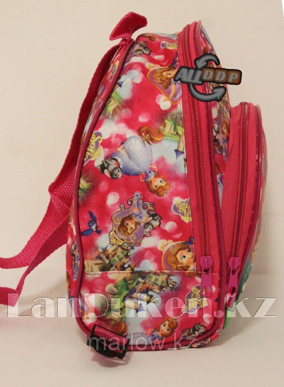 Детский рюкзак для детского сада Принцесса София мини розовый - фото 3 - id-p111454217