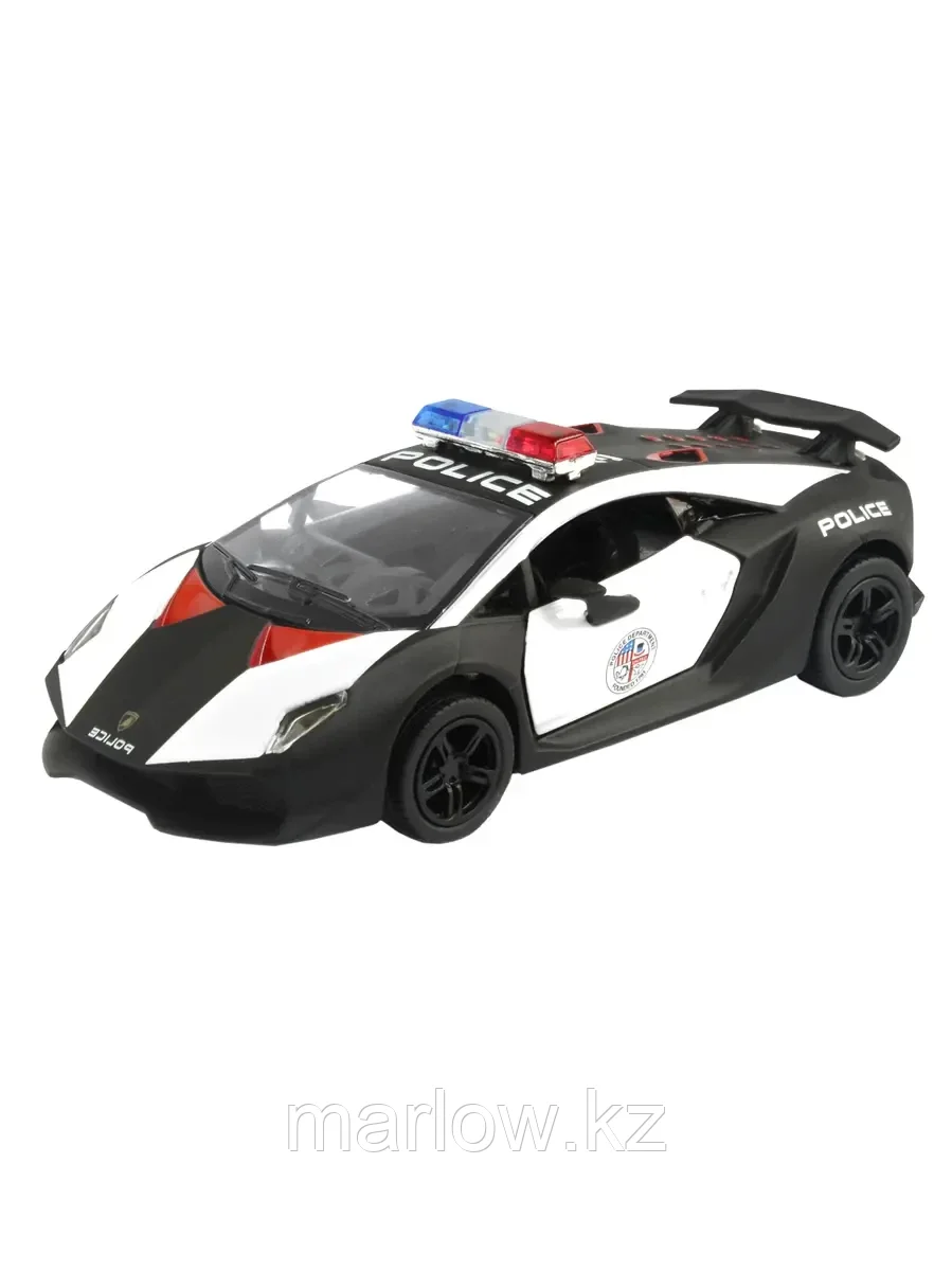 Мод. маш. KINSMART KT5359DP Lamborghini Police Sesto Elemento - фото 1 - id-p111443349