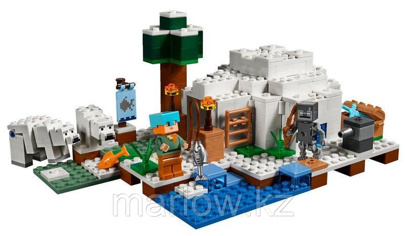 Конструктор Майнкрафт Иглу BELA 10811 аналог LEGO 21142 - фото 2 - id-p111470073