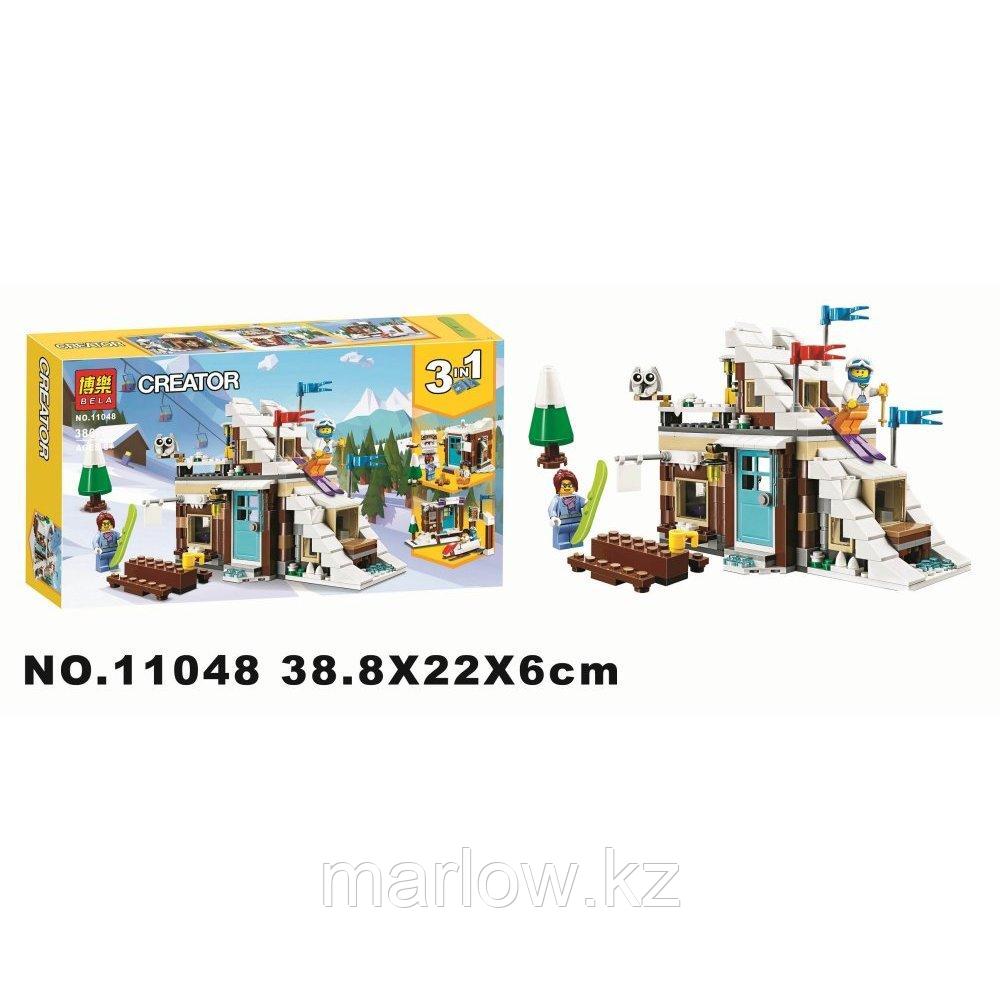 Конструктор Зимние каникулы BELA 11048 аналог LEGO 31080 - фото 1 - id-p111471067