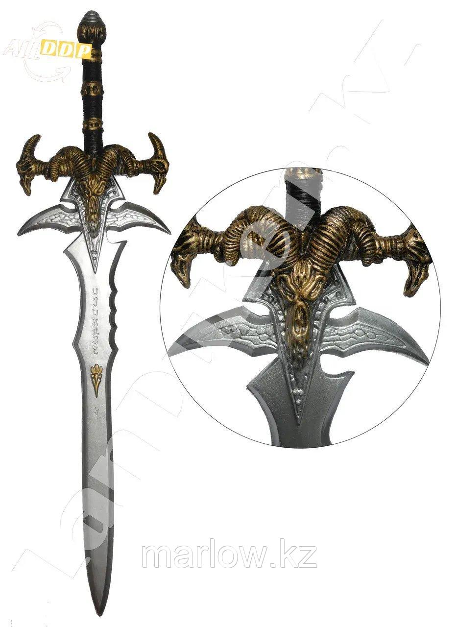 Двуручный меч "Дьявол" резиновый (бутафория) - фото 1 - id-p111460170