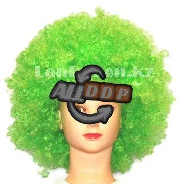 Парик карнавальный для клоуна объемный зеленый - фото 1 - id-p111453252