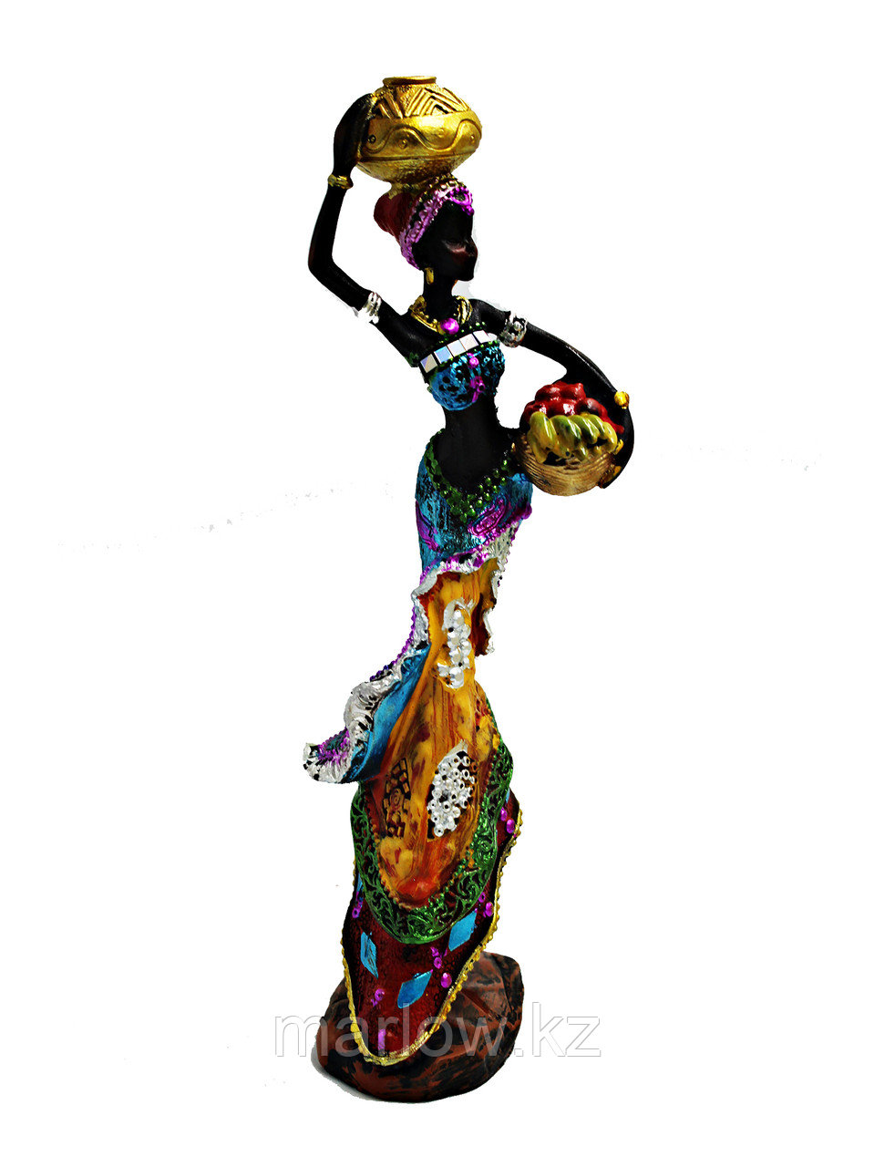 Сувенир. Этно-статуи Африканские леди стоящие - фото 2 - id-p111450335