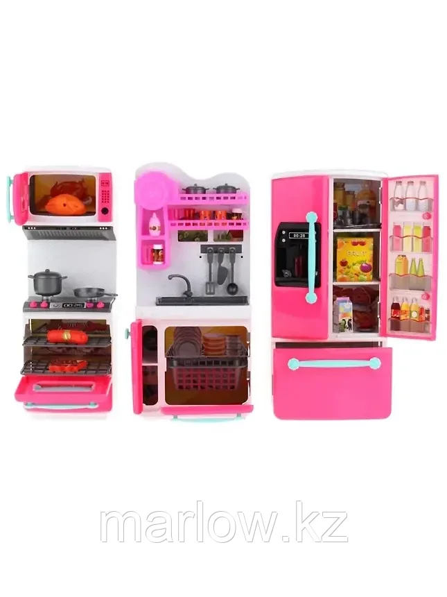 Мебель для куклы Кухня 66095 в/к - фото 4 - id-p111447349