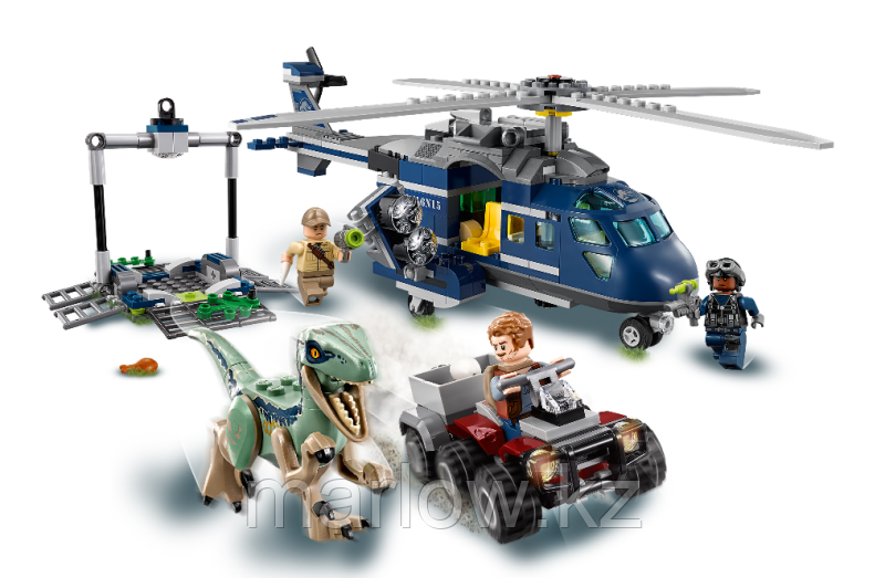 Конструктор Погоня за Блю на вертолёте BELA 10925 аналог LEGO 75928 - фото 3 - id-p111470146