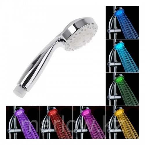 Светодиодная насадка на душ LED Shower - фото 1 - id-p111455292