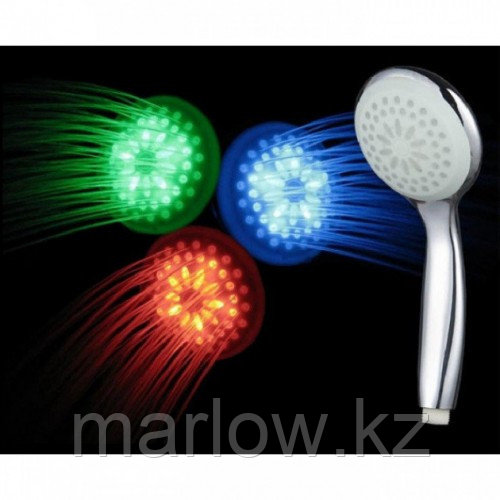 Светодиодная насадка на душ LED Shower - фото 3 - id-p111455292