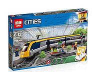 Конструктор Пассажирский поезд радиоуправляемый LEPIN 02117 аналог LEGO 60197