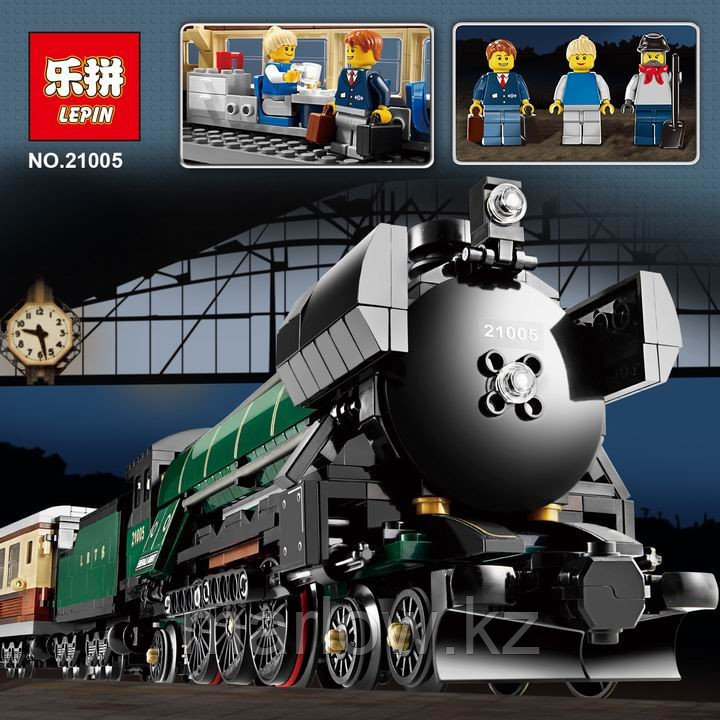 Конструктор Поезд "Изумрудная ночь" на р/у LEPIN 21005 аналог LEGO 10194 - фото 3 - id-p111471168