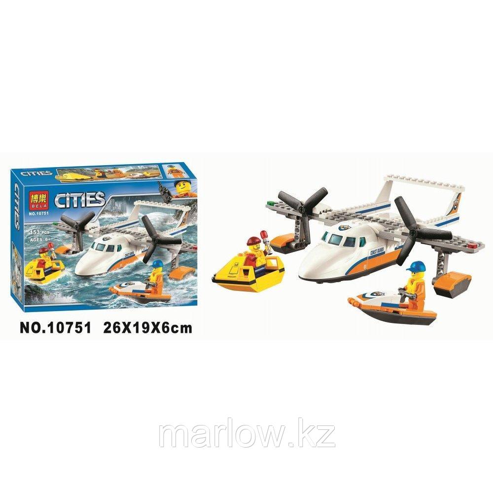 Конструктор Спасательный самолет береговой охраны BELA 10751 аналог LEGO 60164 - фото 1 - id-p111470190