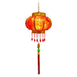 Традиционный китайский электрический фонарь