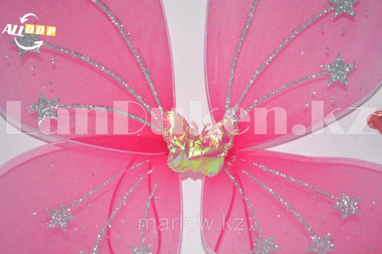 Набор феи крылья и волшебная палочка (ярко-розовый) - фото 3 - id-p111460292