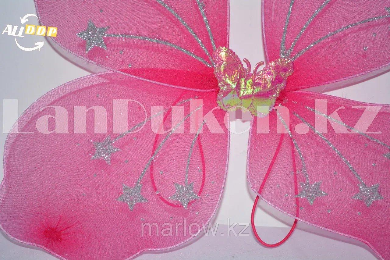Набор феи крылья и волшебная палочка (ярко-розовый) - фото 4 - id-p111460292