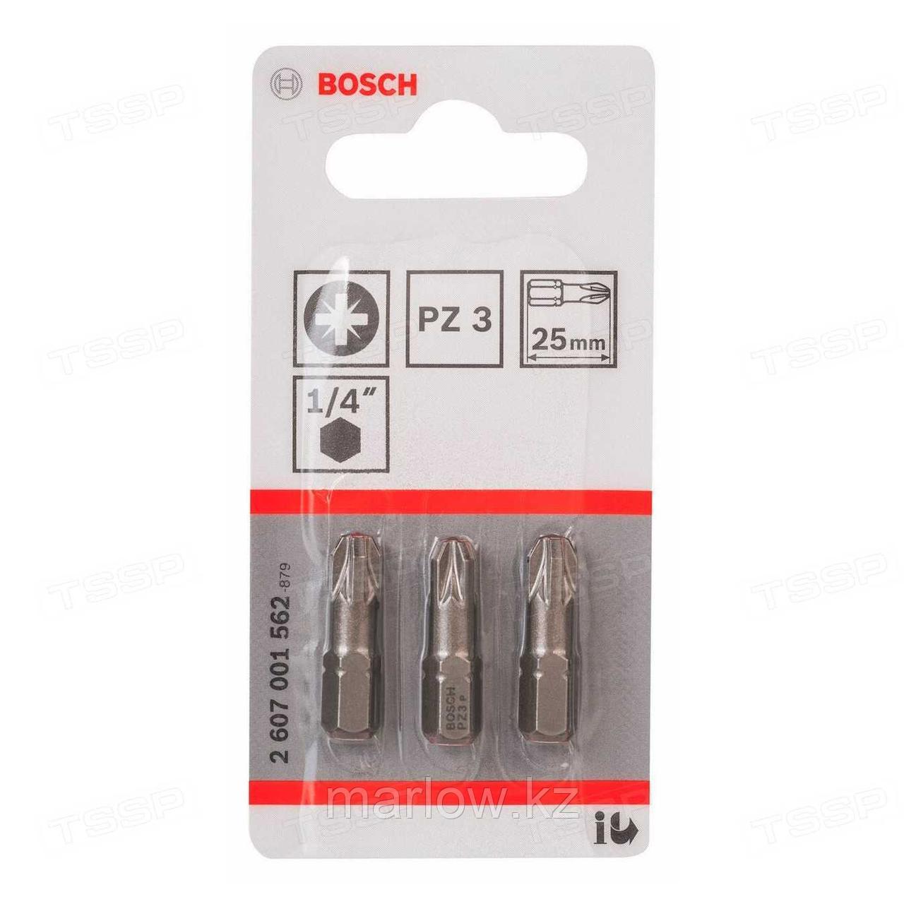 Набор бит Bosch PZ3 25мм 2607001562 - фото 1 - id-p111469267