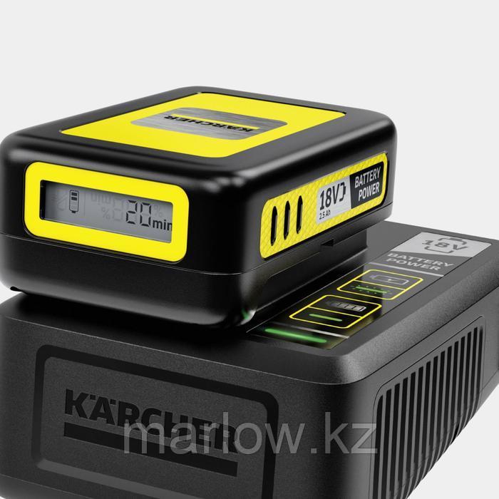 Быстрое зарядное устройство Karcher Fast Charger Battery Power 18 V, 18 В, 2.5 А, 1.5 м - фото 2 - id-p111462318