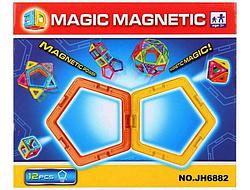 Магнитный конструктор  3D Magic Magnetic 12 деталей