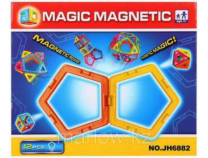Магнитный конструктор Xinbida Magical Magnet 52 деталь (703) - фото 8 - id-p111470271