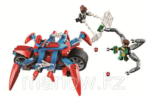 Конструктор Человек-паук против доктора Осьминога LARI 11498 аналог LEGO 76148 - фото 2 - id-p111471253
