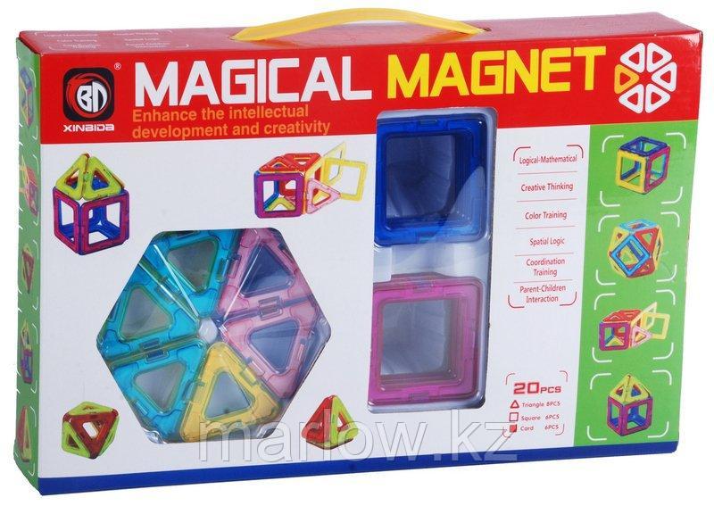 Магнитный конструктор Xinbida Magical Magnet 20 деталей (701) - фото 1 - id-p111471278