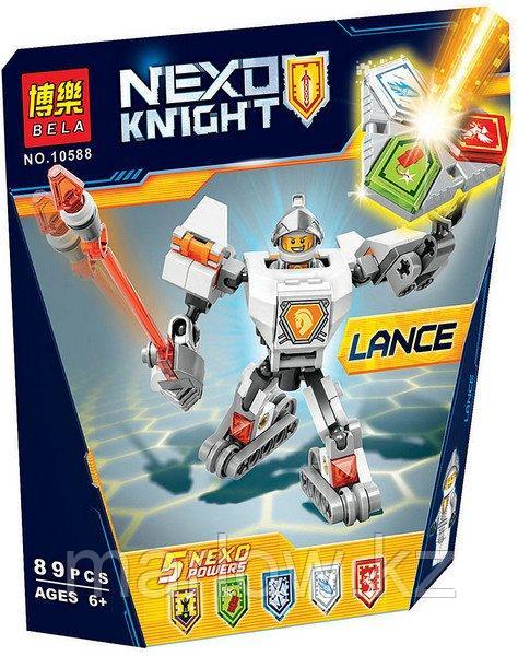 Конструктор Nexo Knights Боевые доспехи Ланса BELA 10588 аналог LEGO 70366 - фото 2 - id-p111470366