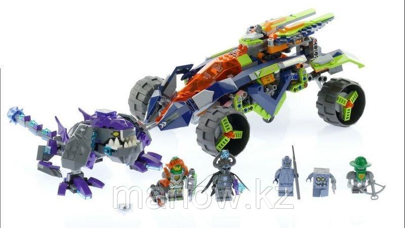 Конструктор Вездеход Аарона 4x4 Nexo Knights BELA 10704 аналог Лего 70355 - фото 3 - id-p111470376