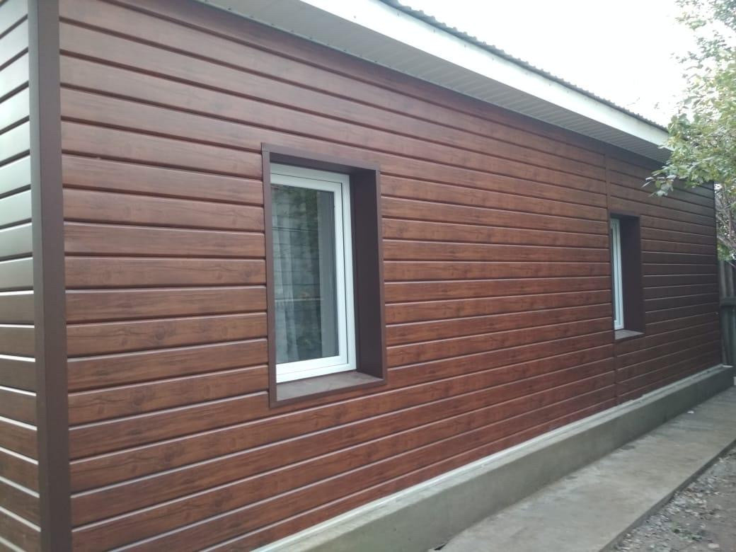 Металлосайдинг Европанель Античный дуб