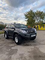 Бампер силовой передний Toyota Land Cruiser Prado 150 2009-2013 защитная дуга, птф, дальний свет