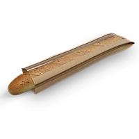 Пакеты для хлеба "Багет" без окна Коричневый, 350, 110