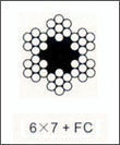 DIN 3055 PR Трос для растяжки, 6х7+FC в ПВХ оболочке ЦВЕТНОЙ D2/3 мм (250м) синий - фото 4 - id-p111472989