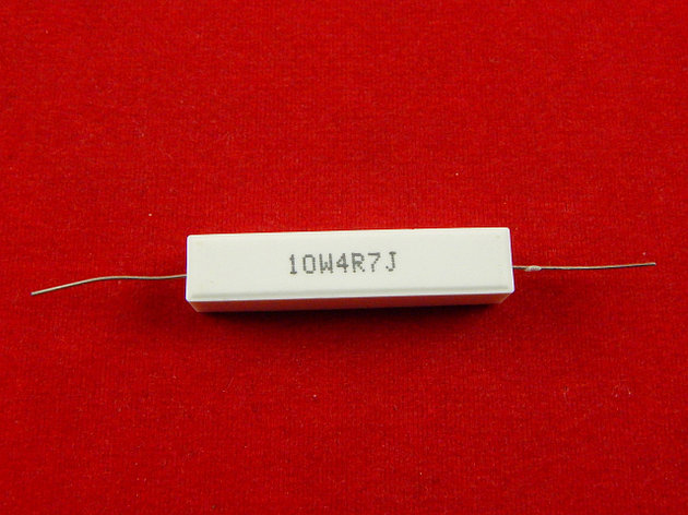 SQP 10 Вт, 5%, Резистор проволочный мощный (цементный), фото 2