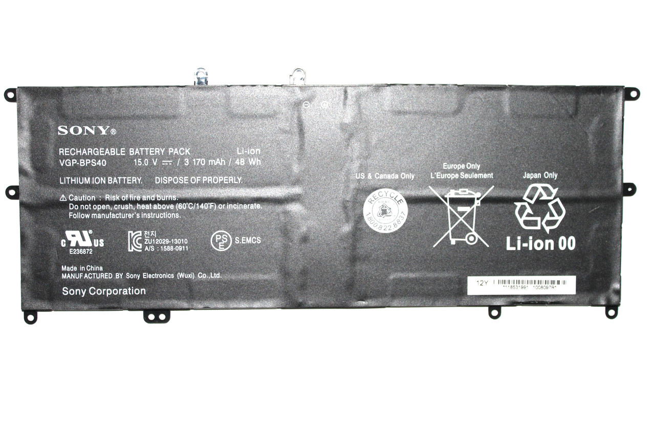 Аккумулятор для ноутбука SONY Vaio SVF15N VGP-BPS40 - фото 1 - id-p75838502