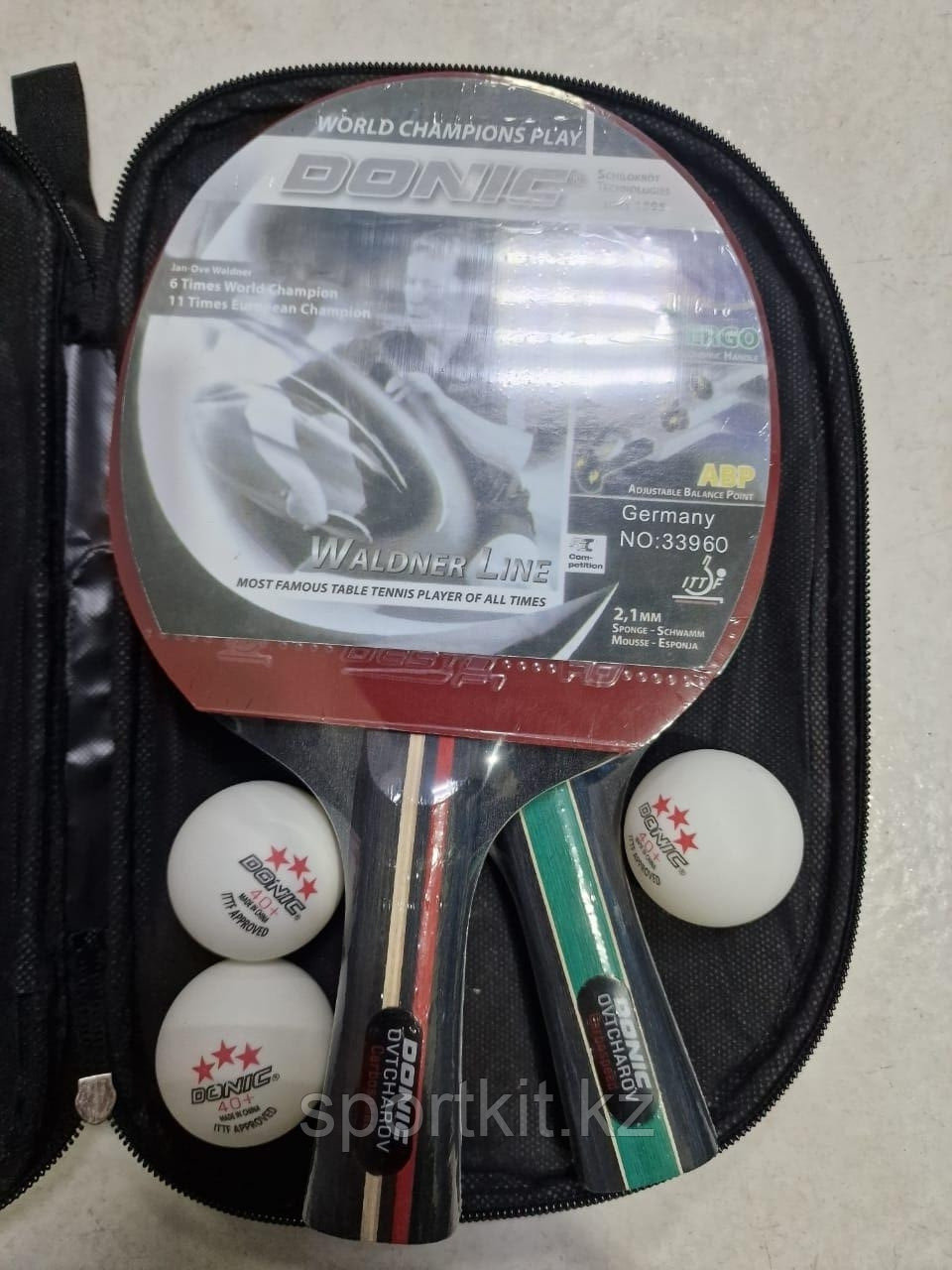 Набор ракетки для настольного тенниса Donic Waldner Line, фото 1