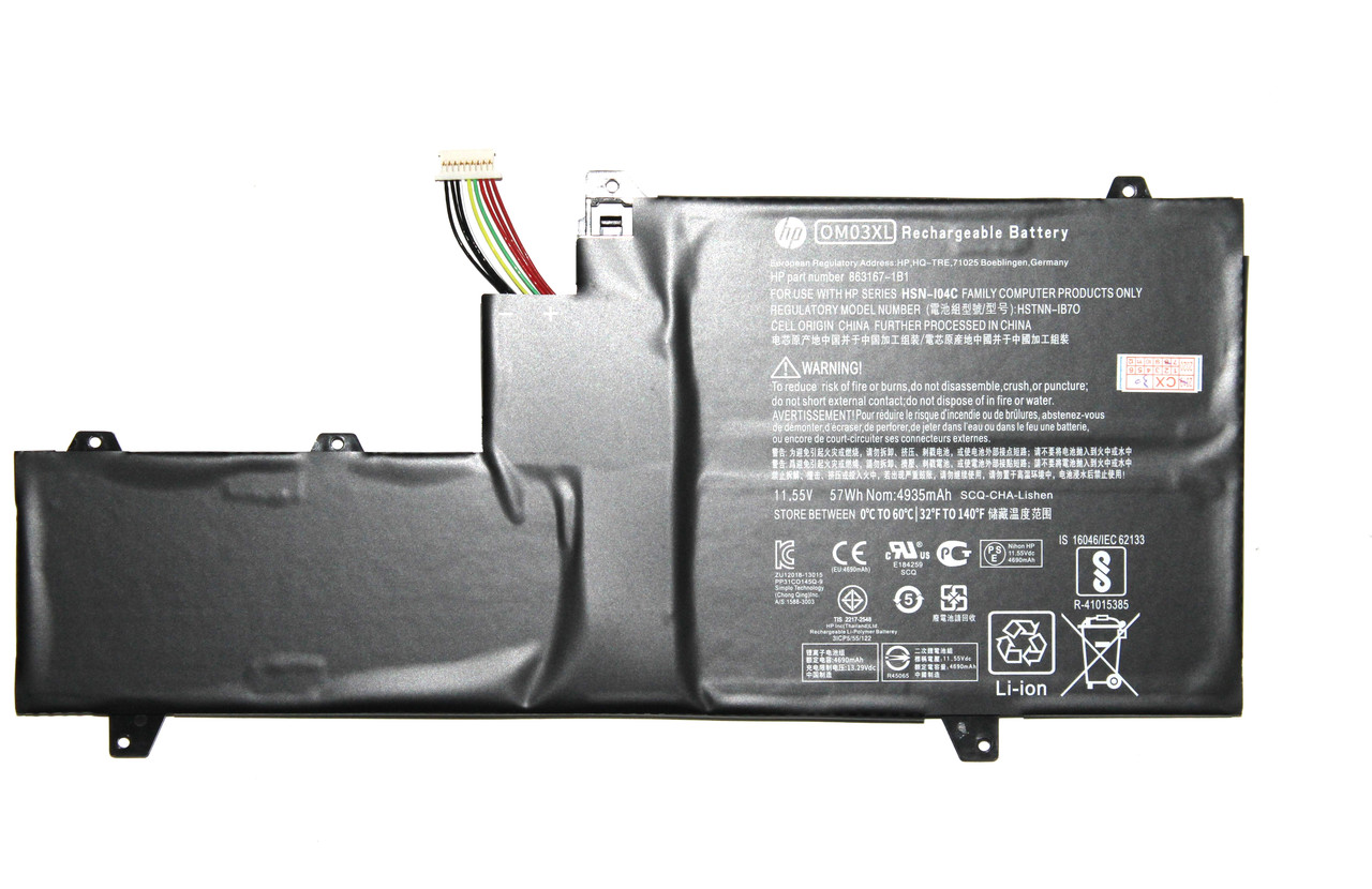 Аккумулятор для Ноутбука HP EliteBook X360 1030 G2 OM03XL ORIGINAL