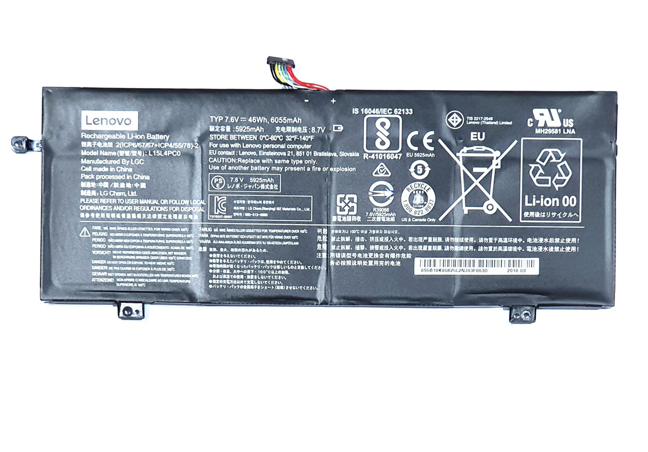Аккумулятор для Ноутбука Lenovo IdeaPad 710S-13, L15L4PC0 ORIGINAL, фото 1