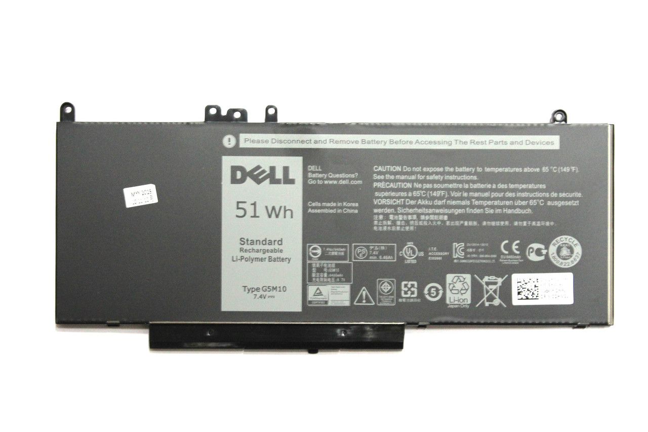 Аккумулятор для Ноутбука Dell Latitude E5450 G5M10 ORIGINAL, фото 1
