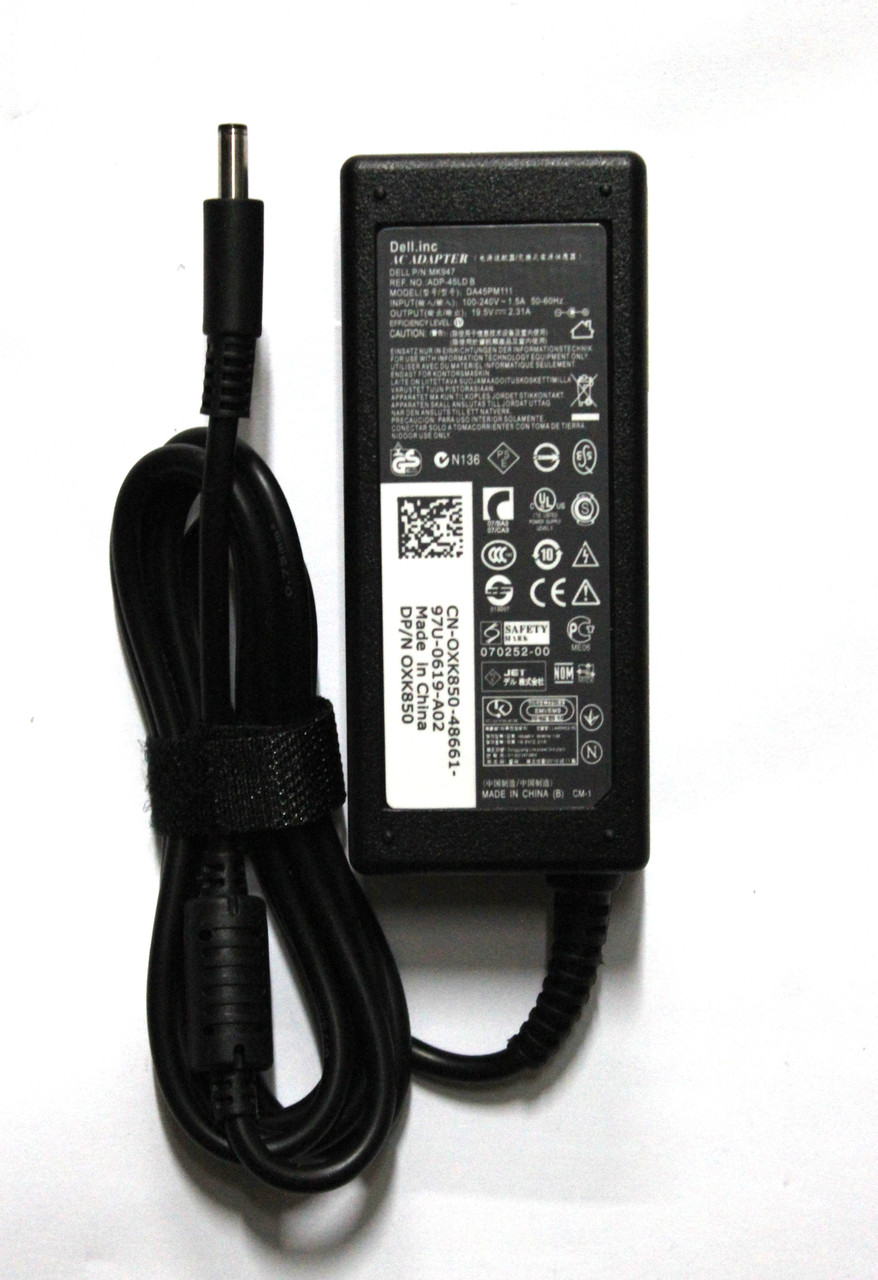 Блок питания для ноутбука Dell 19.5v, 2.31А 45W - фото 1 - id-p75857233