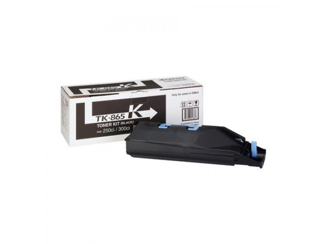 Тонер-картридж TK-865K 20 000 стр Black для TASKalfa 250ci 300ci 1T02JZ0EU0