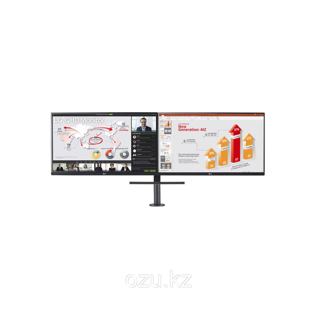 Монитор 27" LG 27QP88D Black