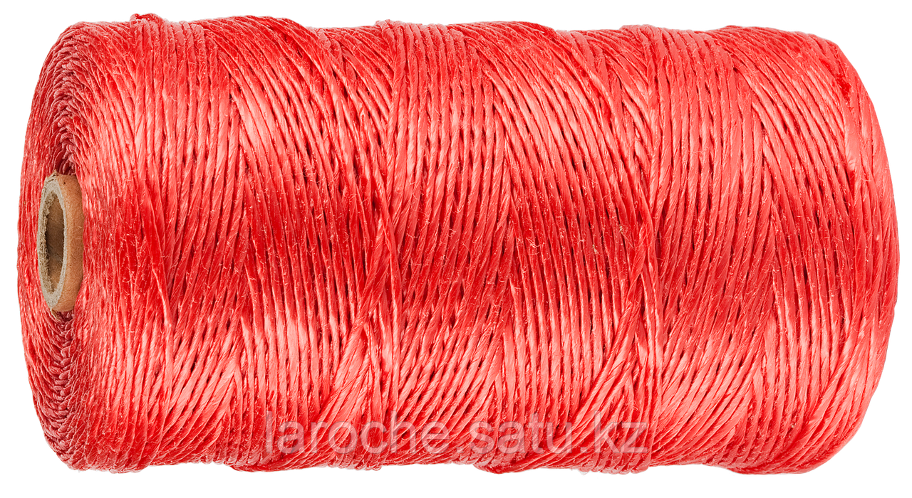 Шпагат STAYER многоцелевой полипропиленовый, красный, 800текс, 110м - фото 1 - id-p14941202