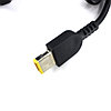 Блок питания для ноутбука Lenovo 20v 4.5А USB (прямоугольный разъем), фото 3