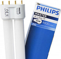 Лампа люминесцентная Philips MASTER PL-L 55W/840/4P 55W 2G11