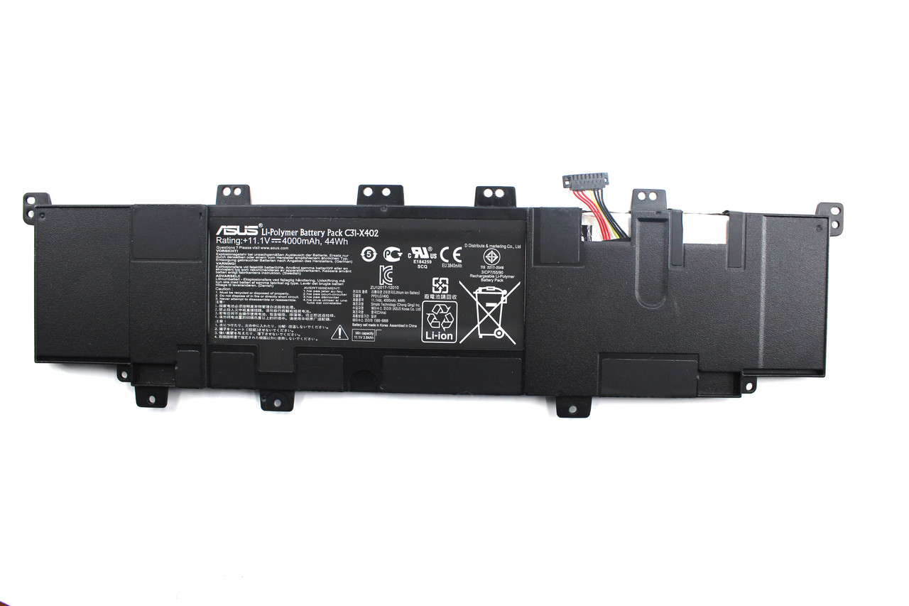 Аккумулятор для ноутбука Asus Vivobook S500, S400, C31-X402, ORIGINAL, фото 1