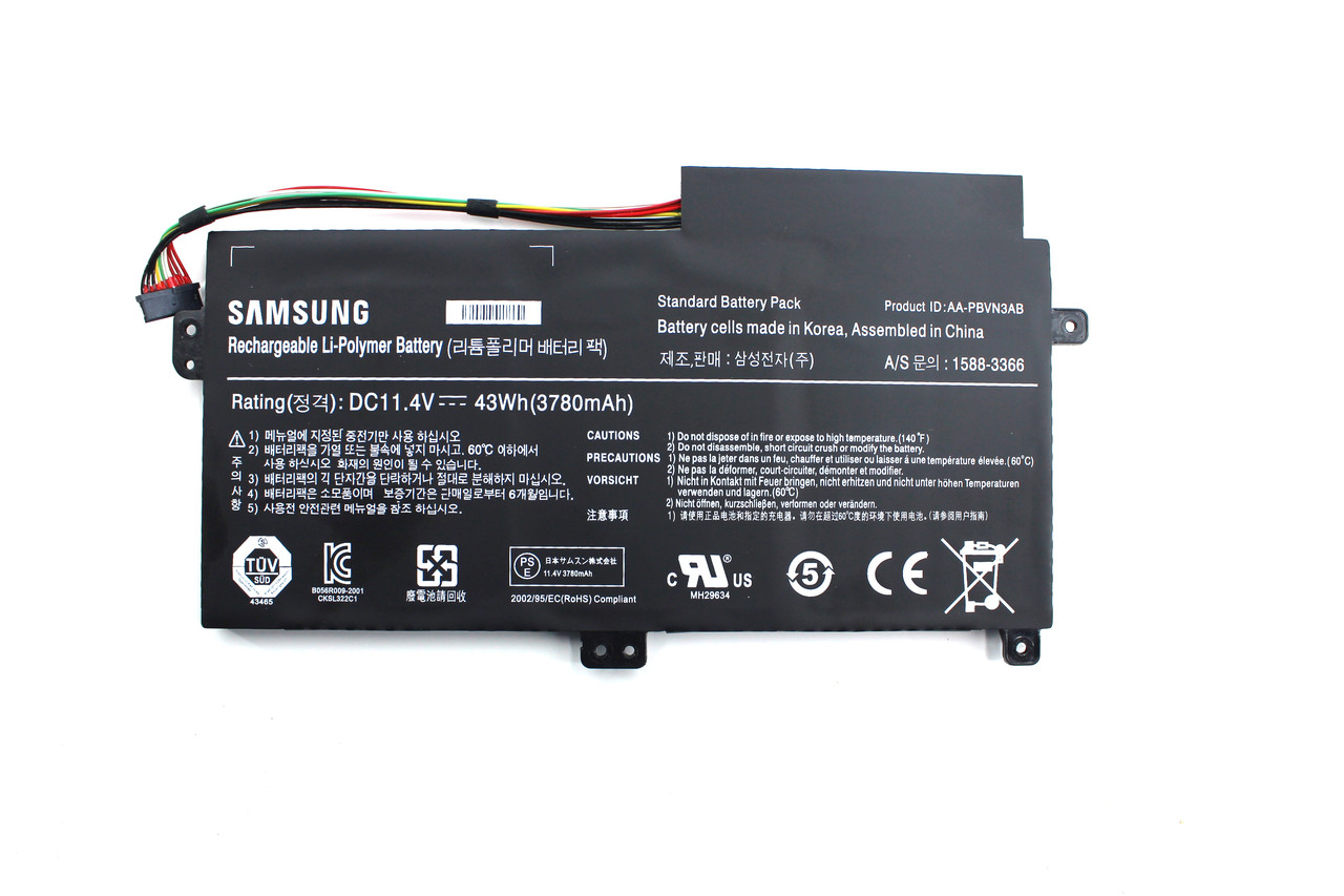 Аккумулятор для ноутбука Samsung NP370R5E, AA-PBVN3AB, ORIGINAL - фото 1 - id-p55838951