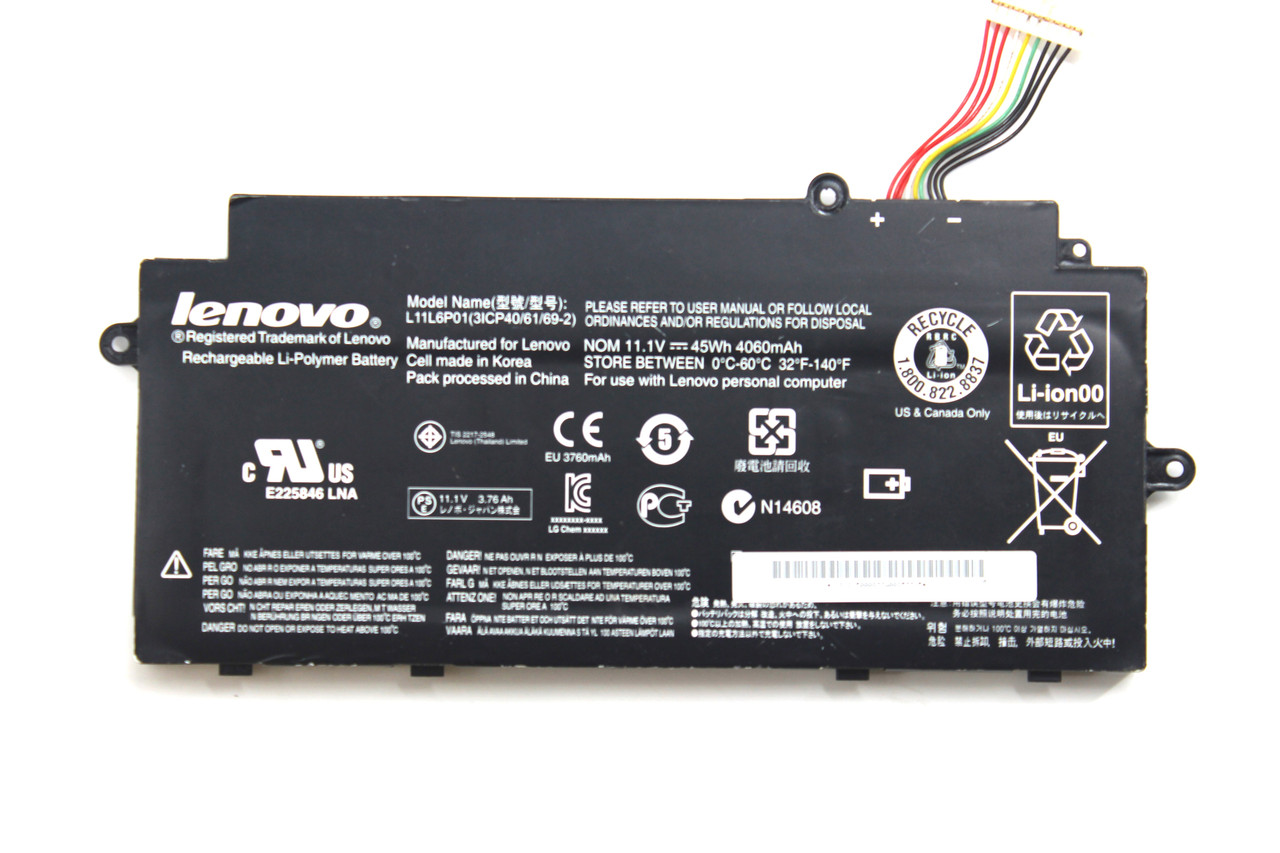 Аккумулятор для Ноутбука Lenovo Ideapad U510, L11L6P01 ORIGINAL